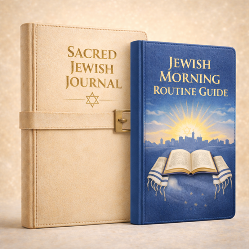 Jewish Morning Guide + Wealth Journal